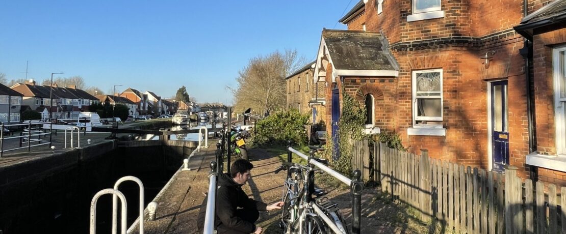 Lock cottage at Enfield